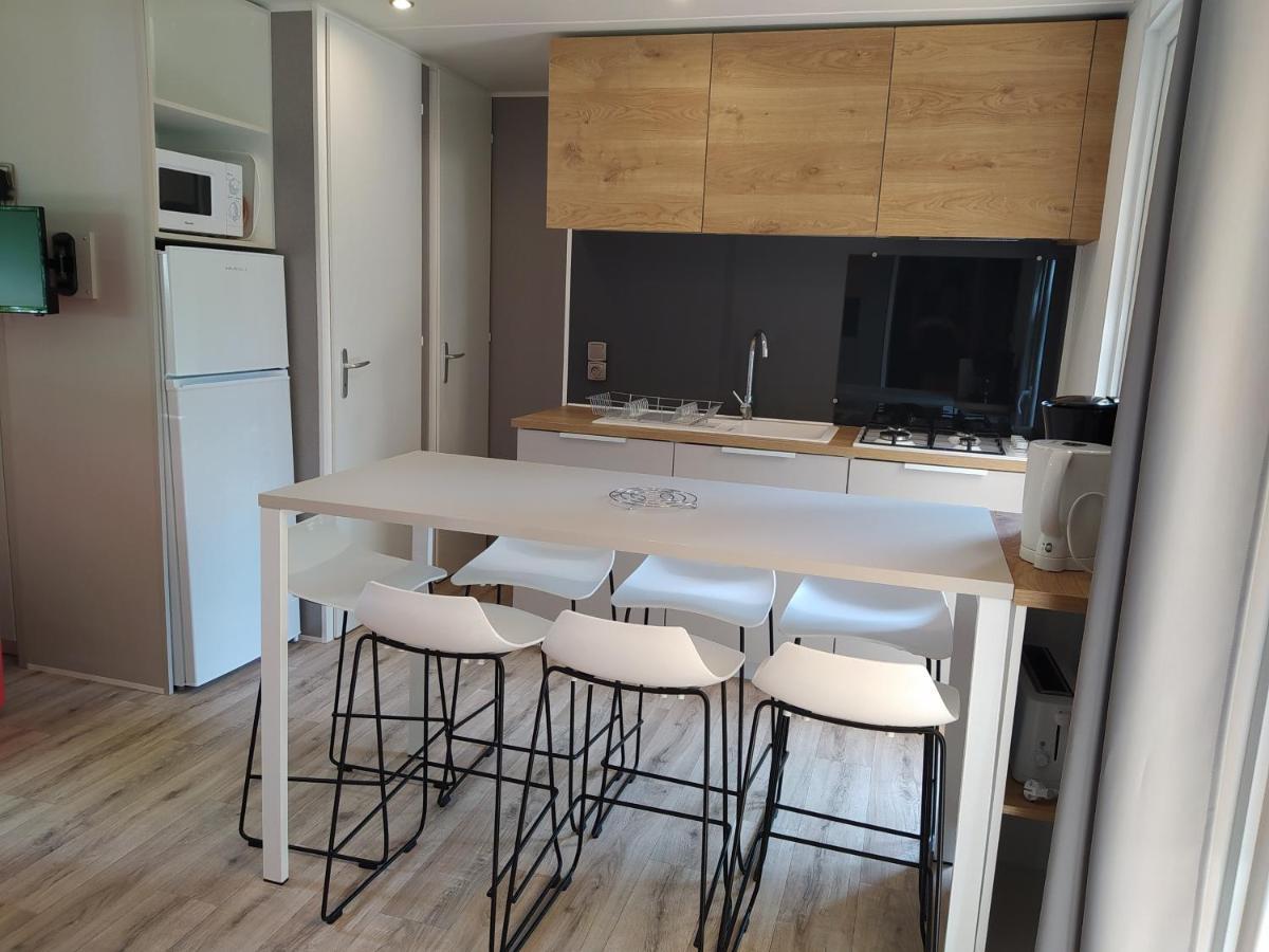 Mobile Home Tout Confort C13 Domaine De Lanniron 坎佩尔 外观 照片